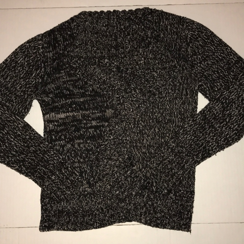 Black and white cardigan